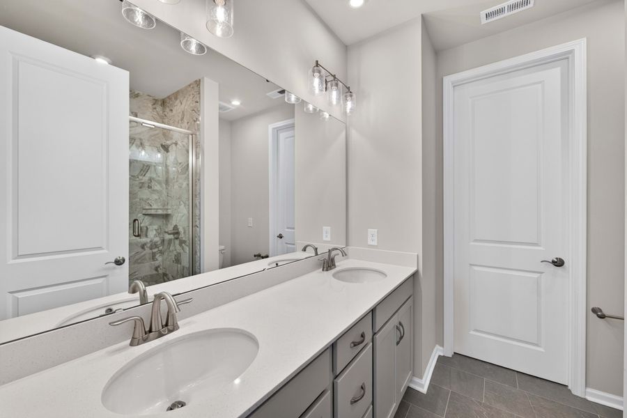Furnished interior view inside a new home in Southmont, Charlotte (Image 13).