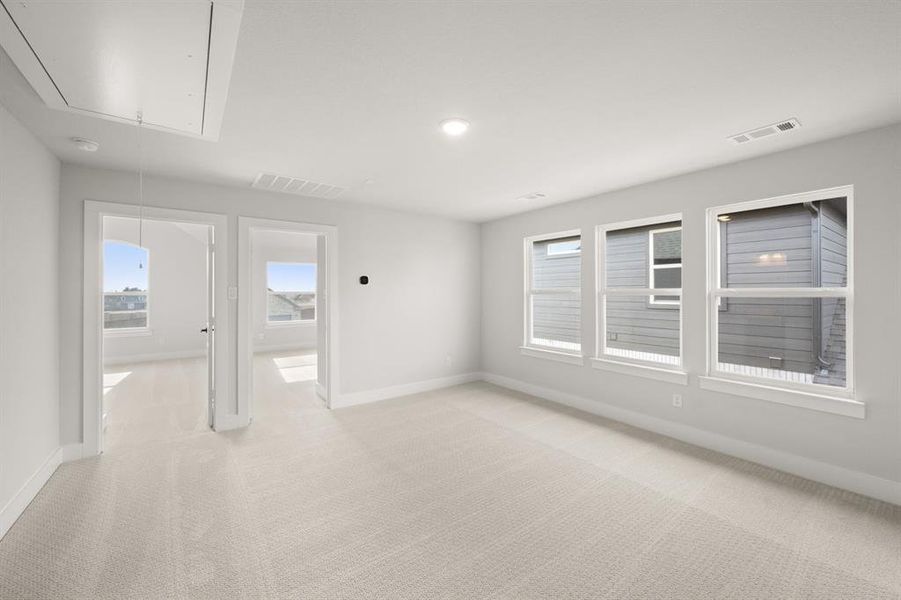 Spacious, unfurnished interior of a new home in Westside Preserve, Midlothian (Image 17).