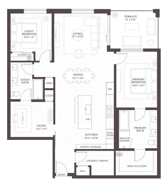 All renderings, maps, site plans, photos, simulated views, graphic images, drawings, and all other information regarding land outside of the project are for illustrative purposes only, may not be accurately depicted, may be changed at any time without notice, and should not be relied upon in deciding to purchase a unit. Intracorp does not own or control the land outside of the project and does not guarantee the current or future use thereof.