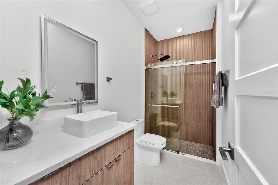 Furnished interior view inside a new home in , Rotonda West (Image 15).