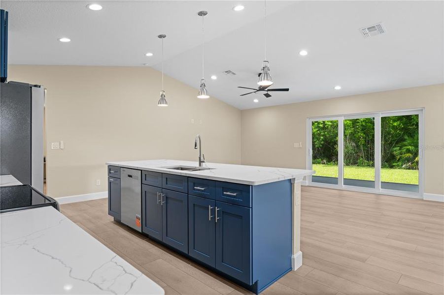 Furnished interior view inside a new home in , Englewood (Image 9).