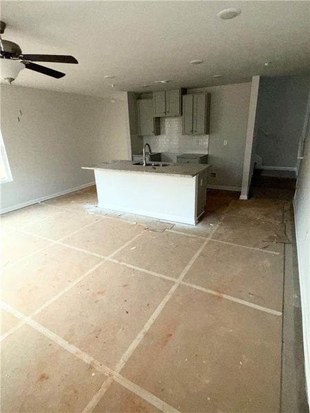 In-progress construction of a new home in , Hampton, GA (Image 20).