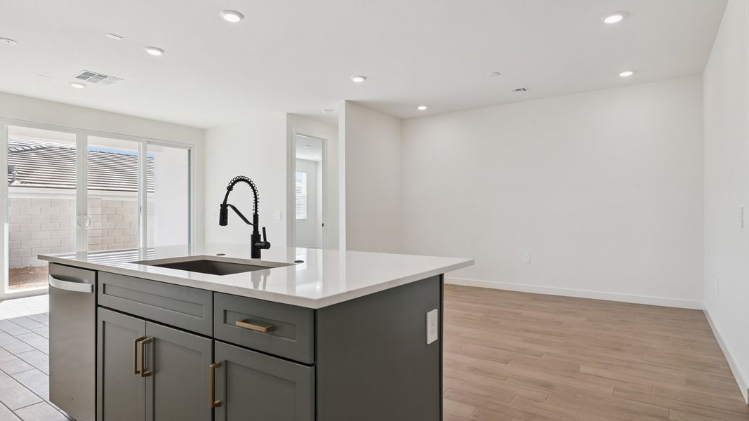 Furnished interior view inside a new home in The Ridge at Stone Butte, Phoenix (Image 8). Furnished interior view inside a new home in The Ridge at Stone Butte, Phoenix (Image 8).