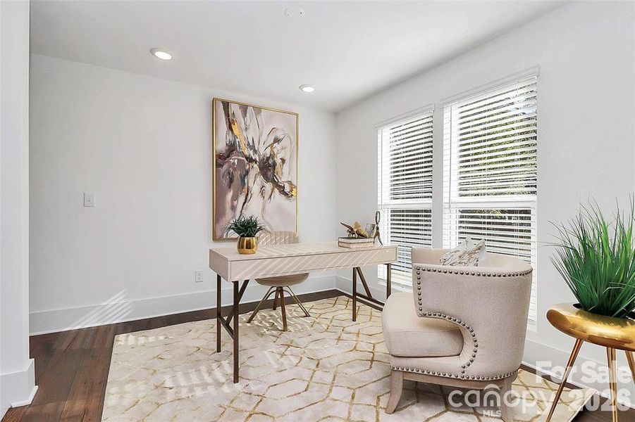 Furnished interior view inside a new home in , Charlotte (Image 16).