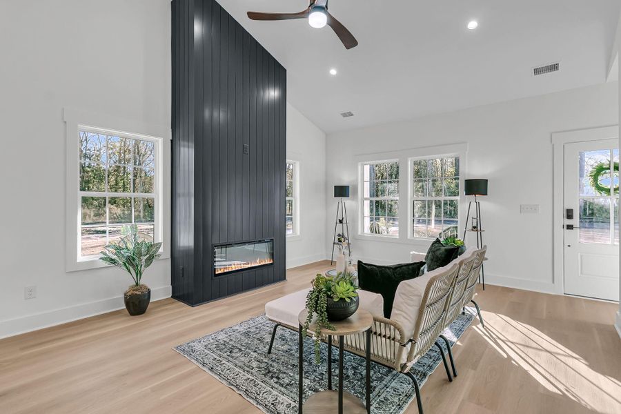 Furnished interior view inside a new home in , Hollywood (Image 7).