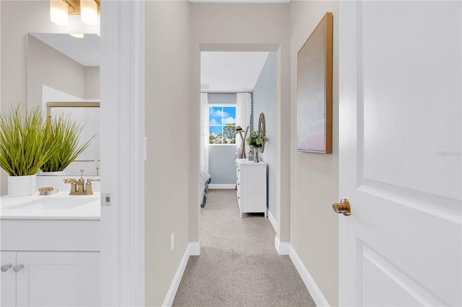 Furnished interior view inside a new home in , Winter Garden (Image 41). Furnished interior view inside a new home in , Winter Garden (Image 41).