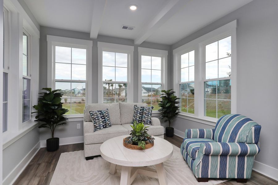 Furnished interior view inside a new home in , Summerville (Image 14).
