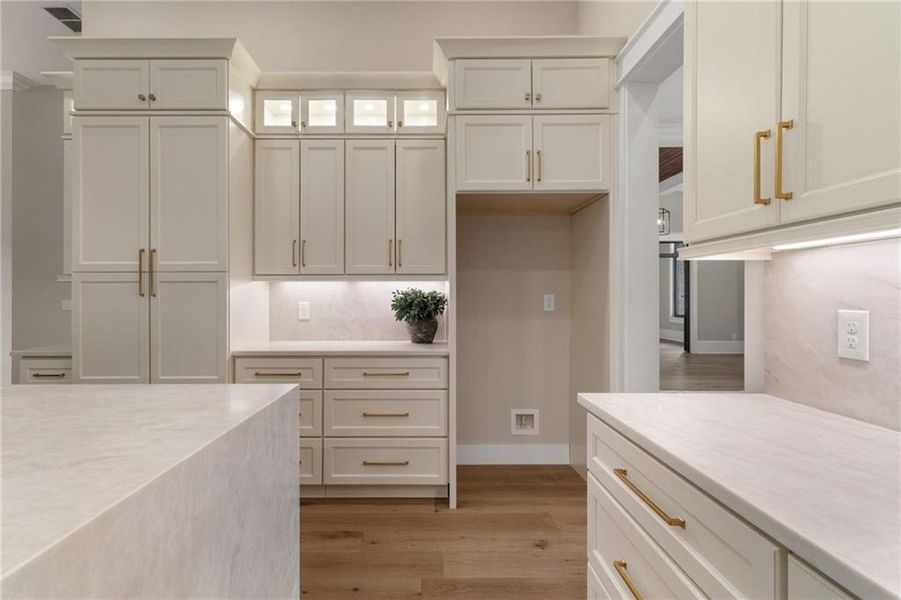 Furnished interior view inside a new home in , Canton (Image 12).