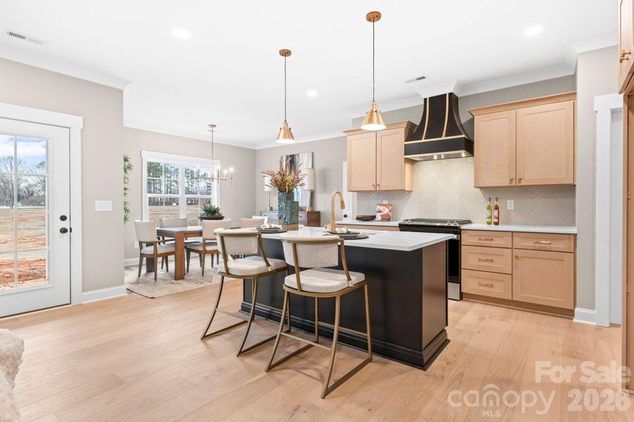 Furnished interior view inside a new home in , Lexington (Image 24).