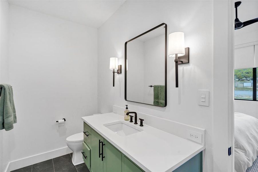 Furnished interior view inside a new home in , Graford (Image 25).