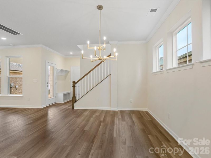 Spacious, unfurnished interior of a new home in Whitley Preserve – Park Collection, Mint Hill (Image 25).