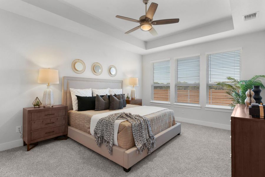 Furnished interior view inside a new home in Broken Oak, Georgetown (Image 9).
