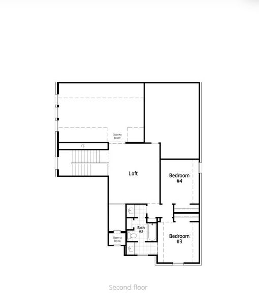 2D floor plan layout for the Botero Plan by Highland Homes in Easton Park, Austin, TX (Image 9). 2D floor plan layout for the Botero Plan by Highland Homes in Easton Park, Austin, TX (Image 9).