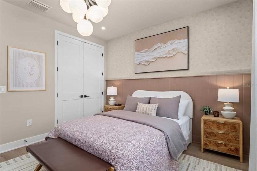 Furnished interior view inside a new home in EvenTide, New Smyrna Beach (Image 19).