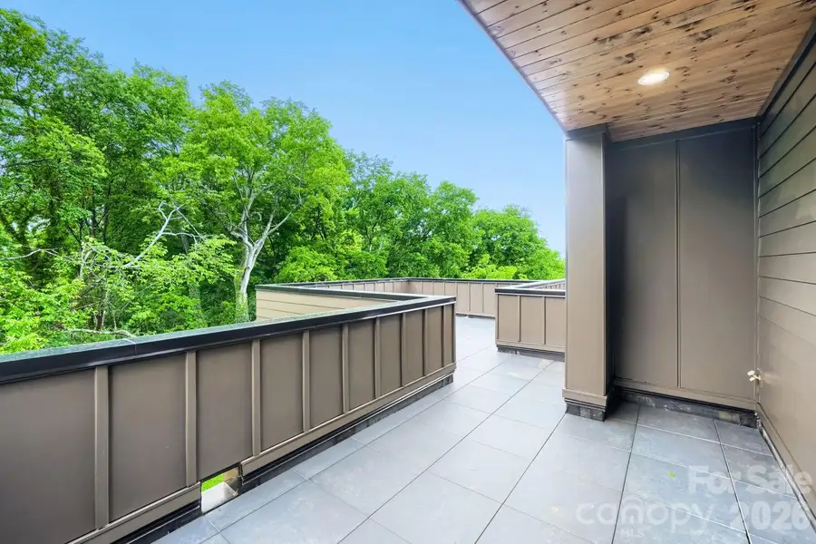 Rooftop Terrace with Uptown Charlotte city views