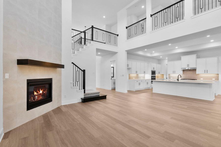 From Family Room to Open Concept Kitchen