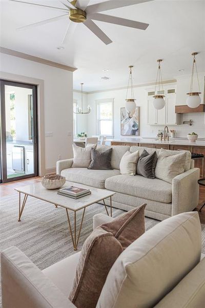 Furnished interior view inside a new home in , Lakeland (Image 59).