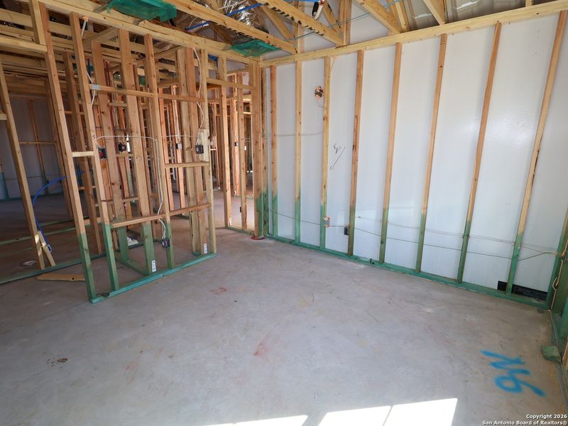 In-progress construction of a new home in Chaparral Ranch, Floresville, TX (Image 19).