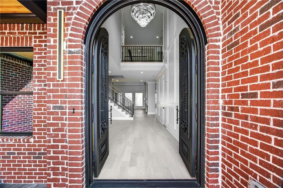 Exterior details and patio area of a home in , Buford (Image 35).