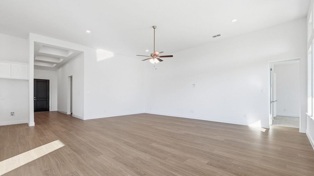 Furnished interior view inside a new home in Rio Vista at Kelly Ranch, Aledo (Image 18).