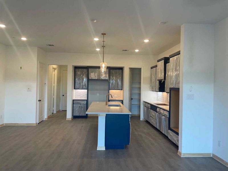 Kitchen Construction Progress featuring the Sapphire Collection Kitchen Construction Progress featuring the Sapphire Collection