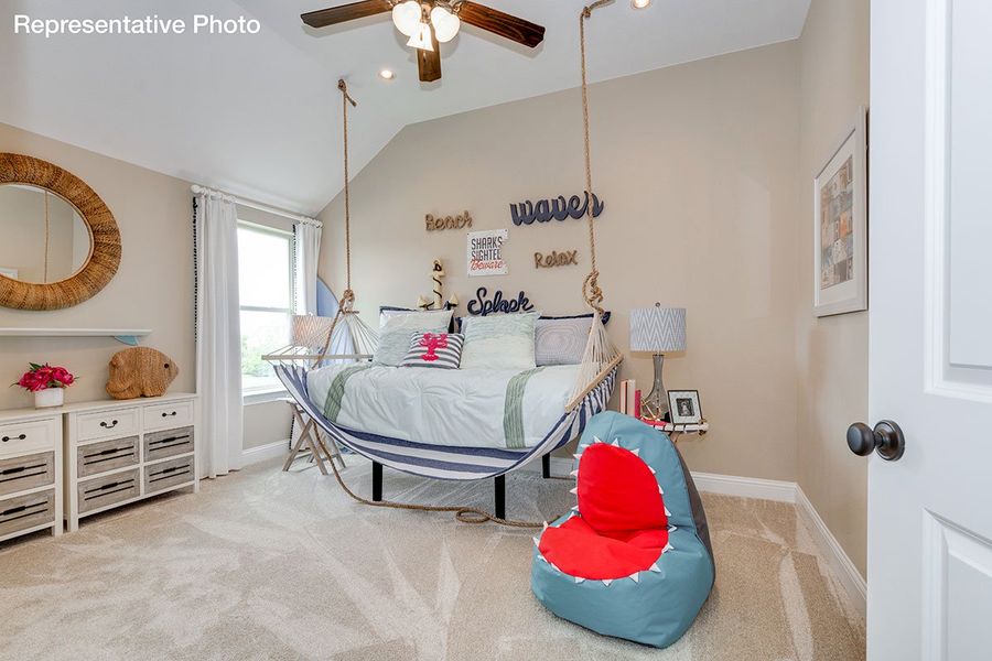 Representative furnished interior of a home built from the Downton Abbey by Grand Homes in Grand Oaks, Celina (Image 32).
