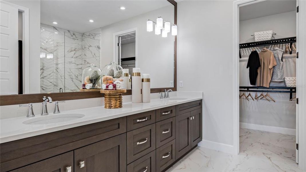 Furnished interior view inside a new home in Cresswind at Lake Harris, Tavares (Image 20).