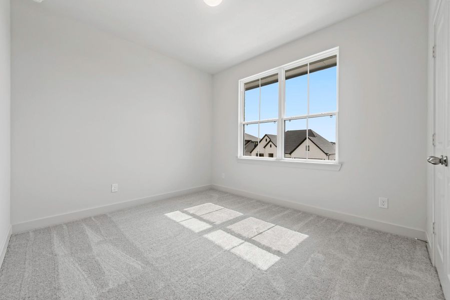 Spacious, unfurnished interior of a new home in Bridgeland, Cypress (Image 21).
