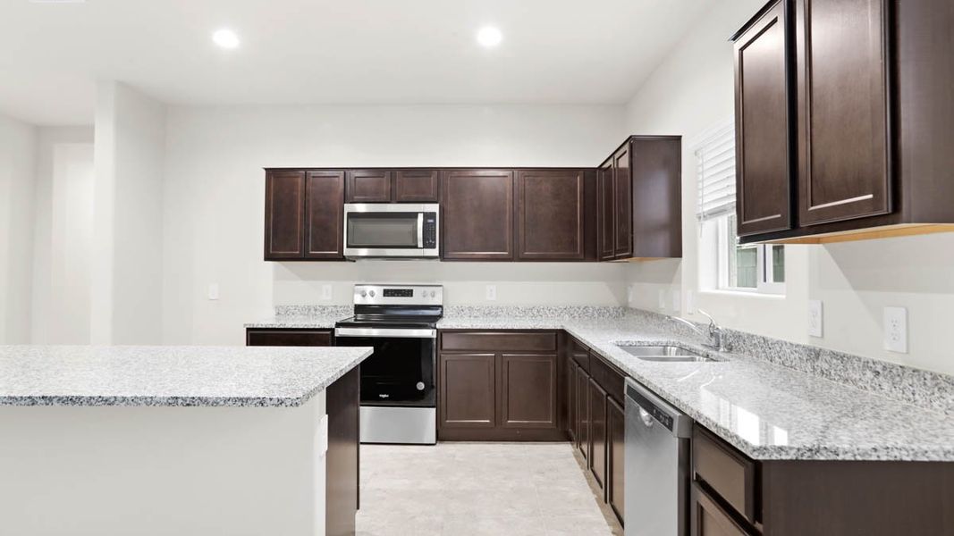 Furnished interior view inside a new home in Rio Rancho Estates, Wittmann (Image 5).