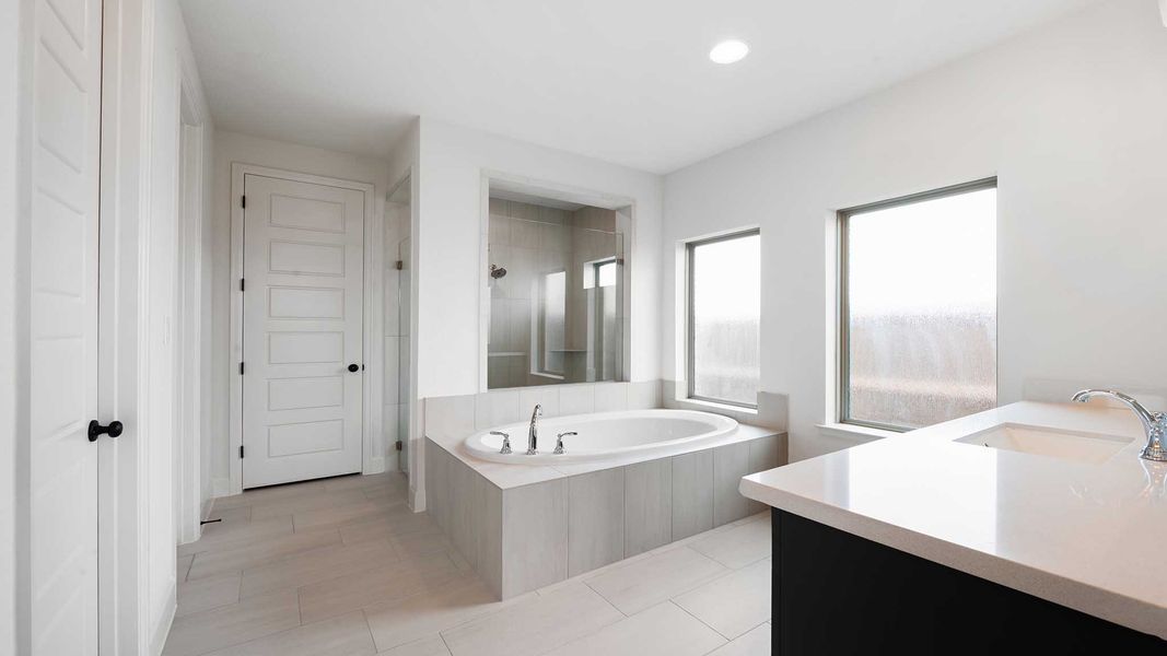 Furnished interior view inside a new home in Meraki, Forney (Image 10).