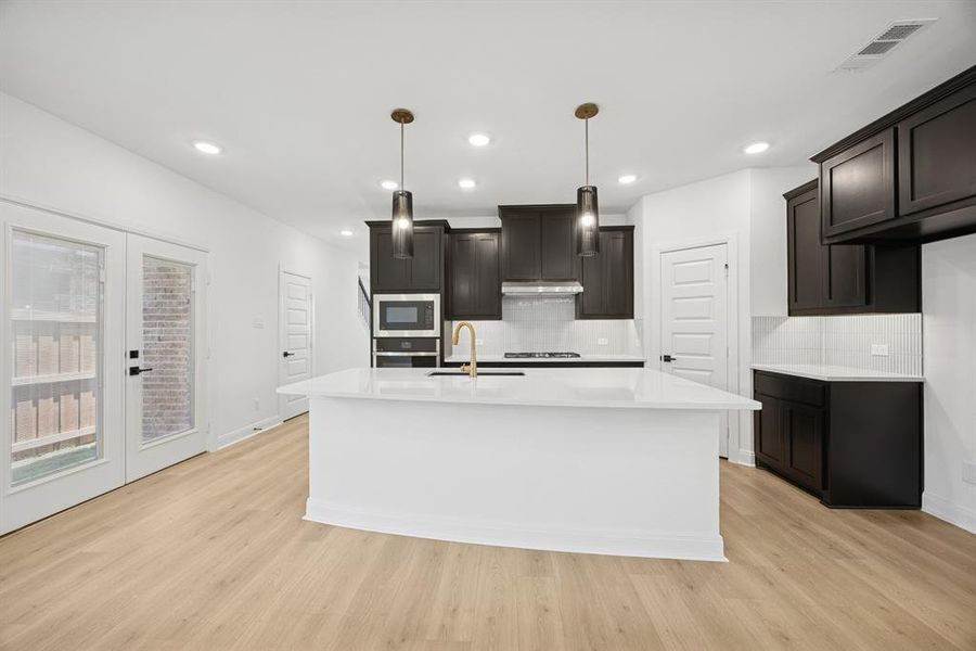 Furnished interior view inside a new home in Talia – Cottage Series, Mesquite (Image 4). Furnished interior view inside a new home in Talia – Cottage Series, Mesquite (Image 4).