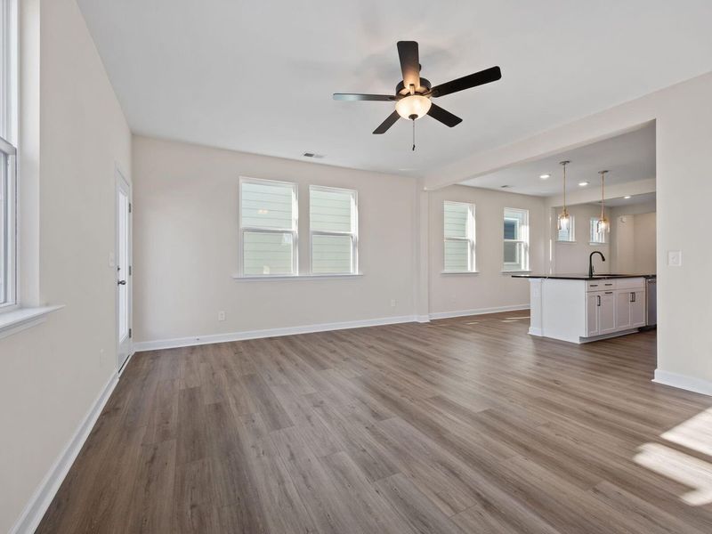 Spacious, unfurnished interior of a new home in Forestville Yard, Knightdale (Image 22).
