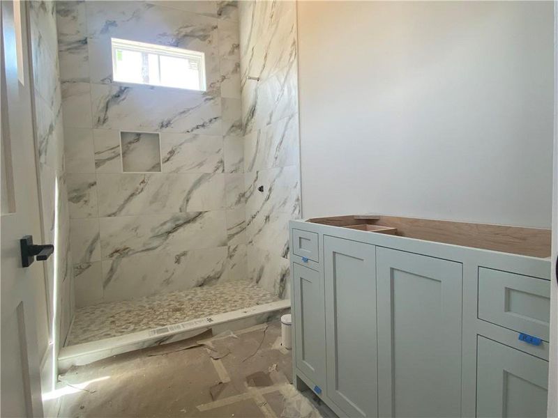 In-progress construction of a new home in , Acworth, GA (Image 20).