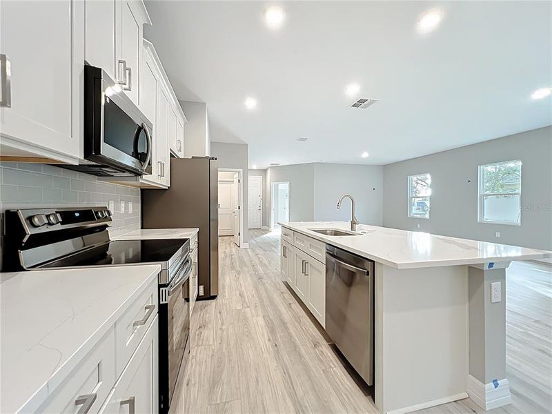 Furnished interior view inside a new home in , Ocala (Image 14).
