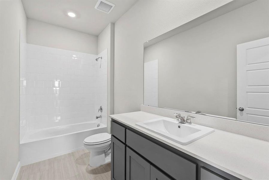 Furnished interior view inside a new home in The Canyons, Keene (Image 11).