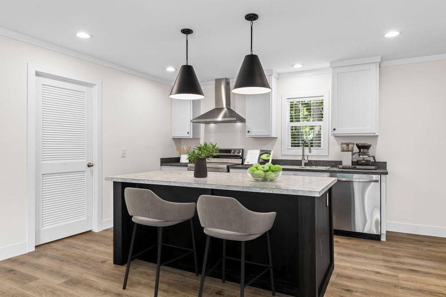 Furnished interior view inside a new home in , Ravenel (Image 5).