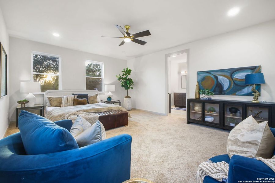Furnished interior view inside a new home in , San Antonio (Image 12).