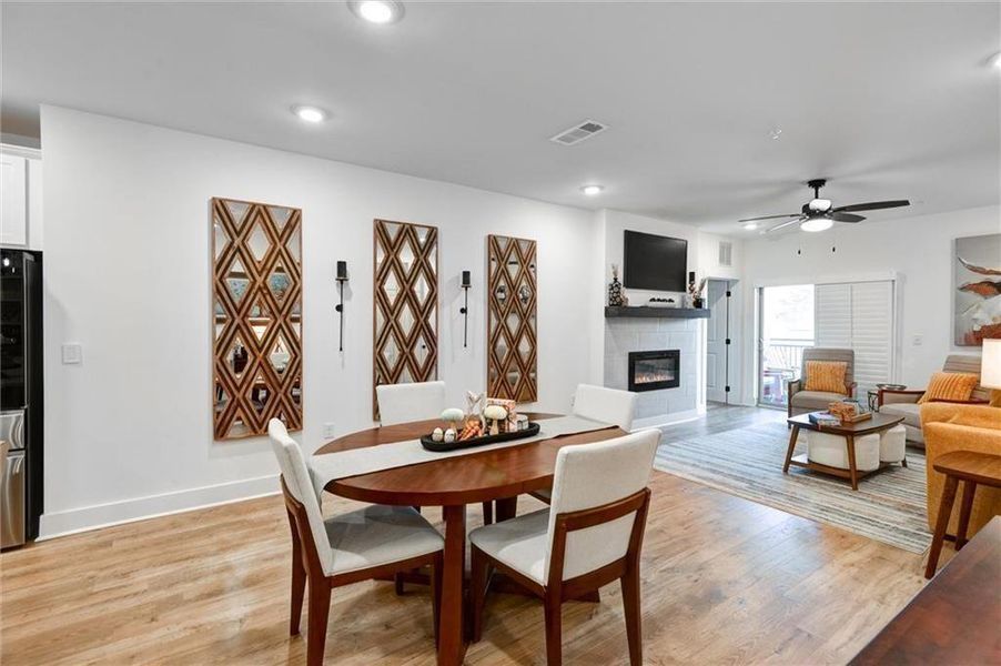 Furnished interior view inside a new home in , Cumming (Image 10). Furnished interior view inside a new home in , Cumming (Image 10).