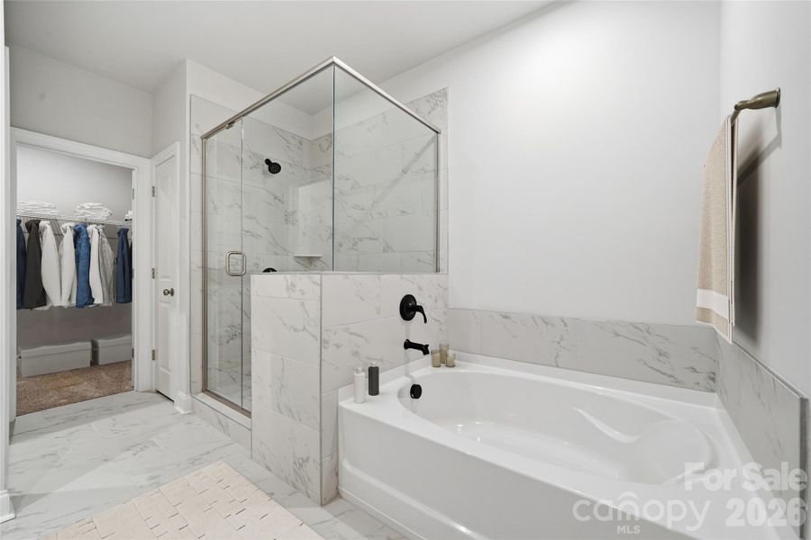 Furnished interior view inside a new home in Tillery at Wilson Farms, Fort Mill (Image 6). Furnished interior view inside a new home in Tillery at Wilson Farms, Fort Mill (Image 6).