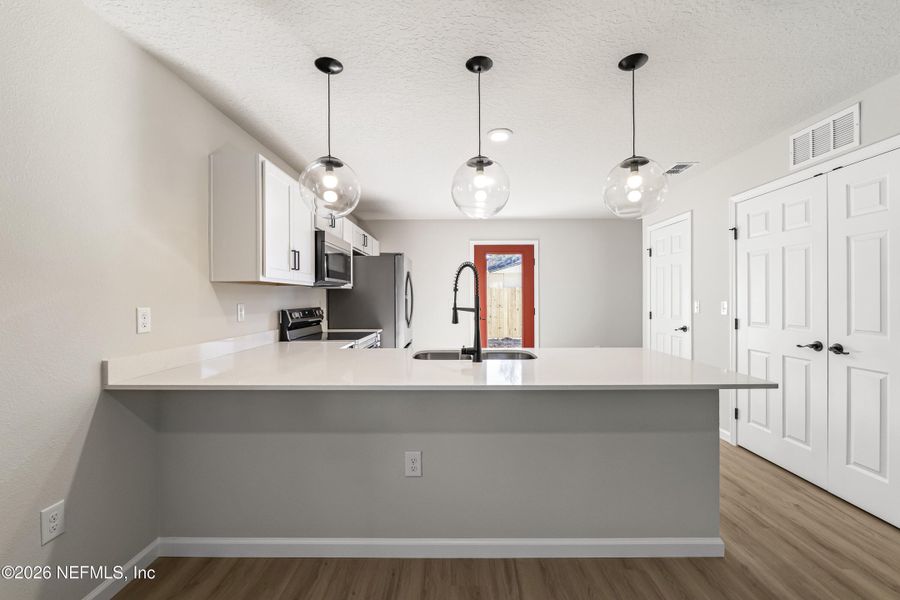 Furnished interior view inside a new home in , Jacksonville (Image 6).