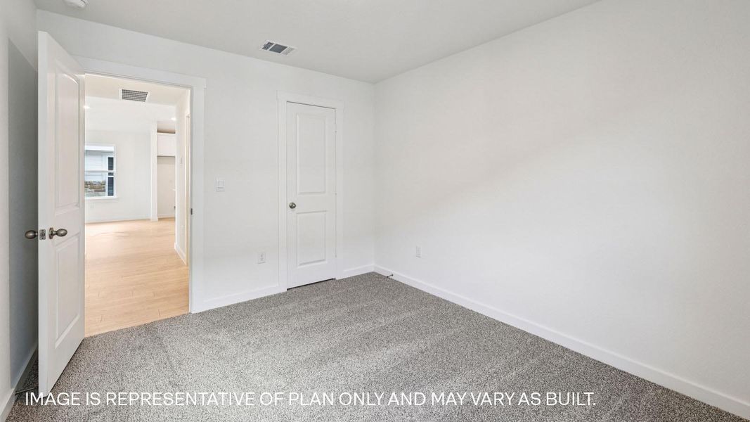 Spacious, unfurnished interior of a new home in Monarch Ranch, Manor (Image 19).