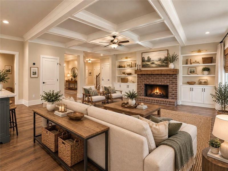 Furnished interior view inside a new home in , Jefferson (Image 7).
