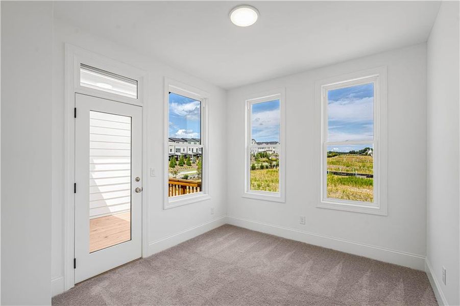 Spacious, unfurnished interior of a new home in Waterhaven, Cumming (Image 47).