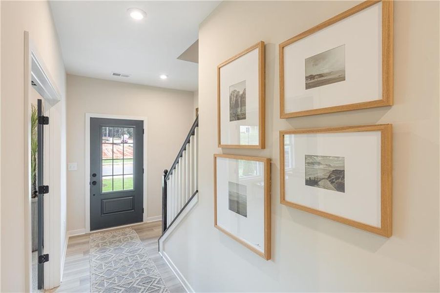 Spacious, unfurnished interior of a new home in Crossvine Estates, Braselton (Image 18). Spacious, unfurnished interior of a new home in Crossvine Estates, Braselton (Image 18).