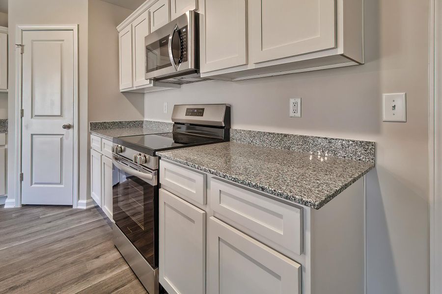 Furnished interior view inside a new home in , Yemassee (Image 3).