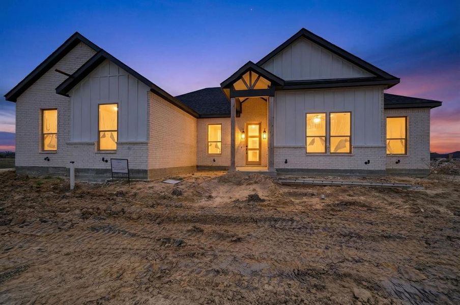 In-progress construction of a new home in , Lone Oak, TX (Image 26).