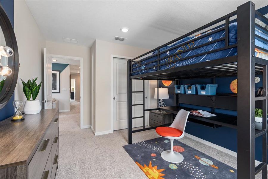 Furnished interior view inside a new home in Tohoqua, Kissimmee (Image 29).