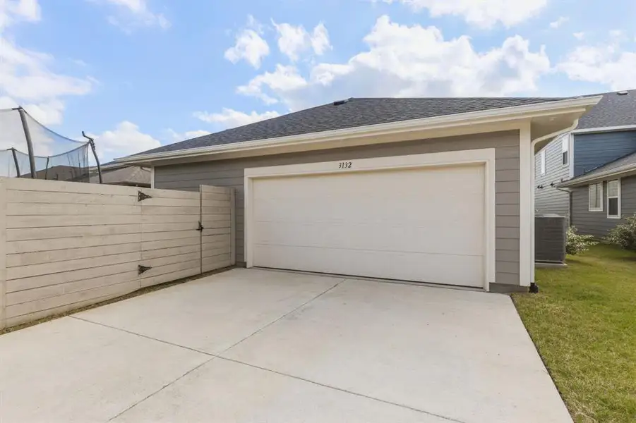 Exterior details and patio area of a home in , McKinney (Image 4). Exterior details and patio area of a home in , McKinney (Image 4).