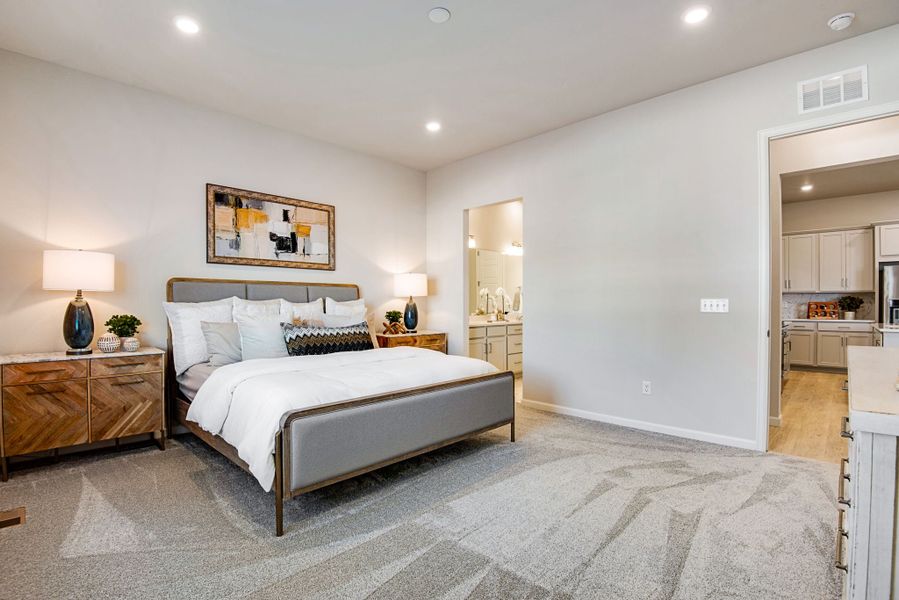 Representative furnished interior of a home built from the 3405 by Tri Pointe Homes in Westside Crossing, Berthoud (Image 14).