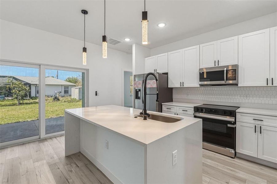Furnished interior view inside a new home in , North Port (Image 8).